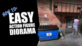 How To Easy Action Figure Diorama [upl. by Ajroj134]