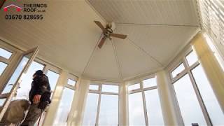 ThermosRoof Conservatory Roof Insulation Timelapse [upl. by Asirac]