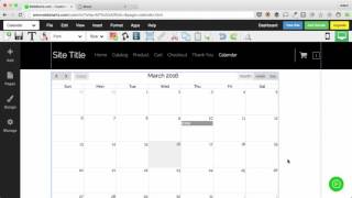 How To Add A Calendar To Your Website [upl. by Yenot]