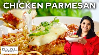 Easy CLASSIC Chicken Parmesan Recipe [upl. by Isaac443]