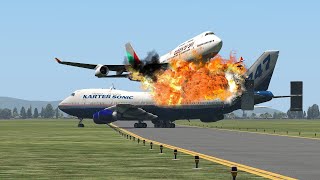 Airplane Crash After A Engine Failure  GTA 5 [upl. by Cedell]