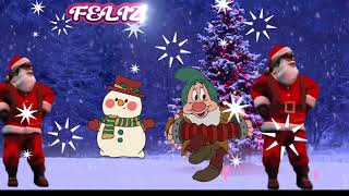 FELIZ NAVIDAD CHRISTMAS SONG remix christmassongs NO CPR [upl. by Clevie]