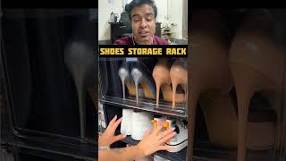 Foldable Shoes Storage Rack Almirah shortsvideo homeimprovement [upl. by Nadnerb695]