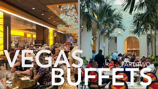 Vlog 070 Vegas Buffets WICKED SPOON VS WYNN [upl. by Htiduy]