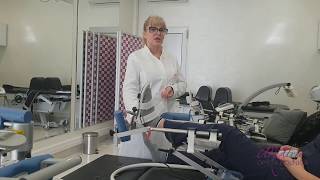 REHABILITACIJA SKOČNOG ZGLOBA NA CPM ROBOTU [upl. by Asik]