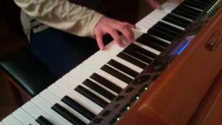 The Phantom of the opera theme piano with midi backing [upl. by Eeralih645]