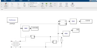 Open Circuit Test of Transformer using MATLABSimulink  EMLab 02 [upl. by Derfiniw]