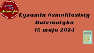 Zadanie 2 Egzamin ósmoklasisty z matematyki 2024 maj Wypisano ułamki spełniające łącznie następując [upl. by Sugirdor]