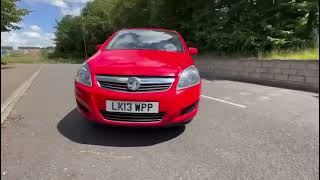 Vauxhall Zafira 16 16V Exclusiv Euro 5 5drPetrol [upl. by Rosita]