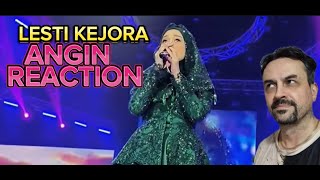 ANGIN  LESTI KEJORA  KONSER SANG KEJORA 1 DEKADE REACTION [upl. by Eidoj]