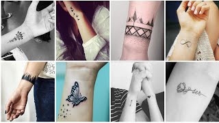 50 Cute Wrist Tattoos For Girls 2024  Lovely Side Wrist Tattoos For Ladies  Womens Tattoos [upl. by Hwu]