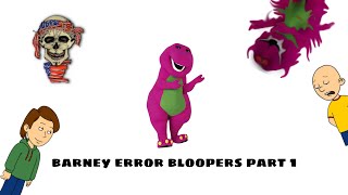 Barney error bloopers part 1 [upl. by Dunkin]