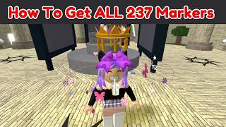 How To Get ALL 237 Markers in Find The Markers Roblox [upl. by Mandy]