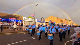 Larkhall Band Parade 7thJune 2024 [upl. by Elleved]