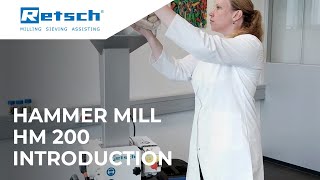 Hammer Mill HM 200  Introduction [upl. by Linkoski]