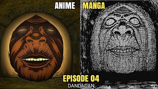 Dandadan Episode 4  Anime Vs Manga [upl. by Schindler143]