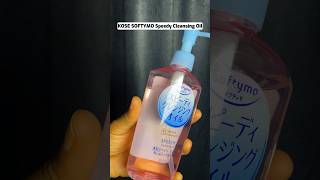 KOSE SOFTYMO Speedy Cleansing Oil Review short skincare [upl. by Haropizt]