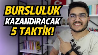 Bursluluk Sınavını Kazandıracak 5 Taktik Bursluluk 2023 [upl. by Eal]