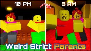 Weird Strict Parents Full Walkthrough  Roblox [upl. by Ayalahs]