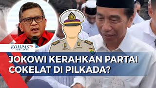 PDIP Sebut Jokowi Kerahkan Partai Cokelat alias Polisi CaweCawe Pilkada 2024 Benarkah [upl. by Oiratno]