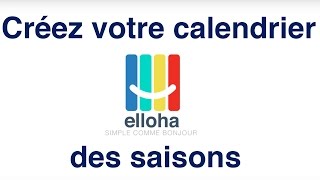 Créer Votre Calendrier des Saisons [upl. by Staci]