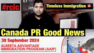 Canada New PR program 2024Alberta Advantage Immigration ProgramTimeless Immigration16048580200 [upl. by Zzabahs352]