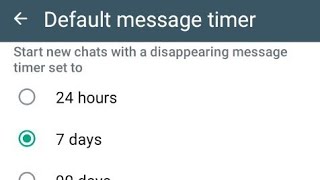 WhatsApp features update default message timershortsdisappearing messages whatsapp [upl. by Colyer]