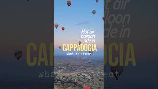 What to expect hot air ballooning in Cappadocia Turkey [upl. by Ecinahs446]