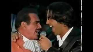 Alejandro y Vicente fernandez VOLVER VOLVER Y PERDON [upl. by Nare]