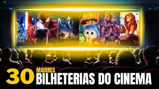 Surpreendase com as Maiores Bilheterias do Cinema Os Filmes Mais Lucrativos da História do Cinema [upl. by Shanley724]