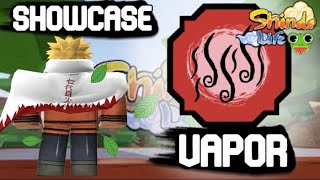 VAPOR FULL SHOWCASE EN ESPAÑOL  SHINDO LIFE 🐸 [upl. by Preciosa]