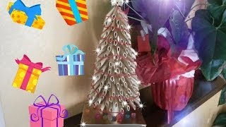 TUTORIAL ALBERO DI NATALE con la PASTA rIcIcLoDiY [upl. by Guyon791]