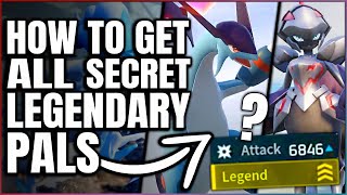 Palworld  How to Get ALL Hidden OVERPOWERED LEGENDARY Pals amp Make ANY Pal Legend 100 Catch Guide [upl. by Thomson]