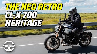 CFMOTO 700CLX Heritage Circuit Race [upl. by Oalsinatse417]