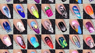 EASY ABSTRACT POLYGEL NAILS💕 BEGINNER FRIENDLY NAIL ART amp SUMMER NAIL DESIGN  Nail Tutorial [upl. by Siroval]