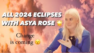 THE 2024 ECLIPSES ⚡️ AND WHAT TO EXPECT  PREPARE FOR CHANGES [upl. by Bret18]