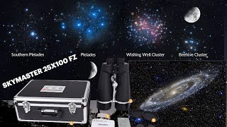 new powerful zoom 25X100 longrange waterproof binoculars unboxing astronomy sightseeing [upl. by Alleacim]