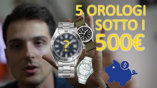 TOP 5 OROLOGI ECONOMICI🤤 tutti MECCANICI [upl. by Dru]