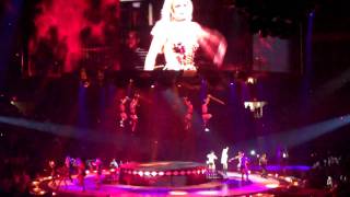 Britney Spears Ft Perez Hilton Intro  Circus Tour Opening Act  MSG NYC Aug 24 2009 [upl. by Hameean743]