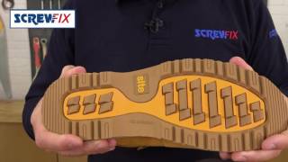 Screwfix  SITE SAVANNAH WATERPROOF SAFETY BOOTS TAN [upl. by Anett]