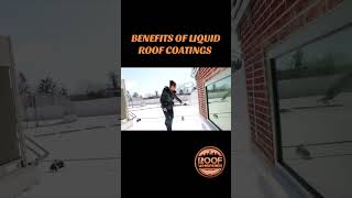 Liquid roof coatings installed correctly can save a lot of time and money🤗😇😎 [upl. by Audrye]