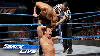 Mojo Rawley vs Dolph Ziggler SmackDown LIVE March 14 2017 [upl. by Sybyl384]