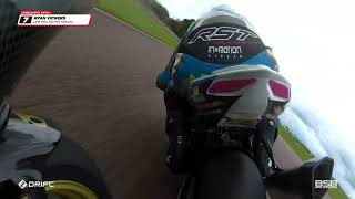 Bennetts British Superbikes RD7  Thruxton  Race 2 onboard highlights [upl. by Mullane]