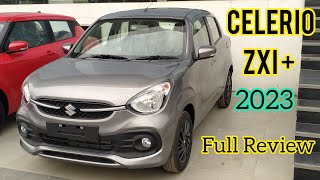 Maruti CELERIO ZXI Plus 2023🔥 Features Price interior exterior Full Review ❣️ CELERIO 2023🔥 [upl. by Nevins]