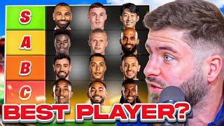 TIER LIST Ranking Every PL Teams Most Important Player [upl. by Shela826]