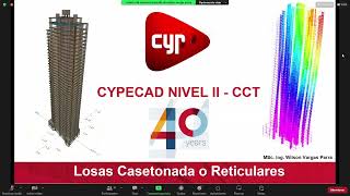 LOSAS CASETONADAS O RETICULARES  CYPECAD LEVEL II [upl. by Ikcaj136]