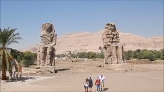 Ägypten 2024 Luxor 2 Tag Mittag Hatschepsut Tempel  Memnon Kolosse [upl. by Maitilde]