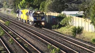 D457 at Beresfield 7 22 with cm3307 acd6058 cm3313 on 2 9 24 [upl. by Petracca]