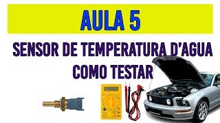 Aula 5 Sensor de temperatura da agua como testar [upl. by Caia]