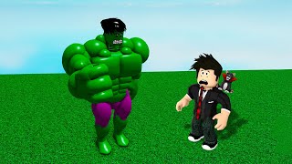 BOTÃO DE APARECER O HULK  Roblox  Press the Button [upl. by Maletta153]